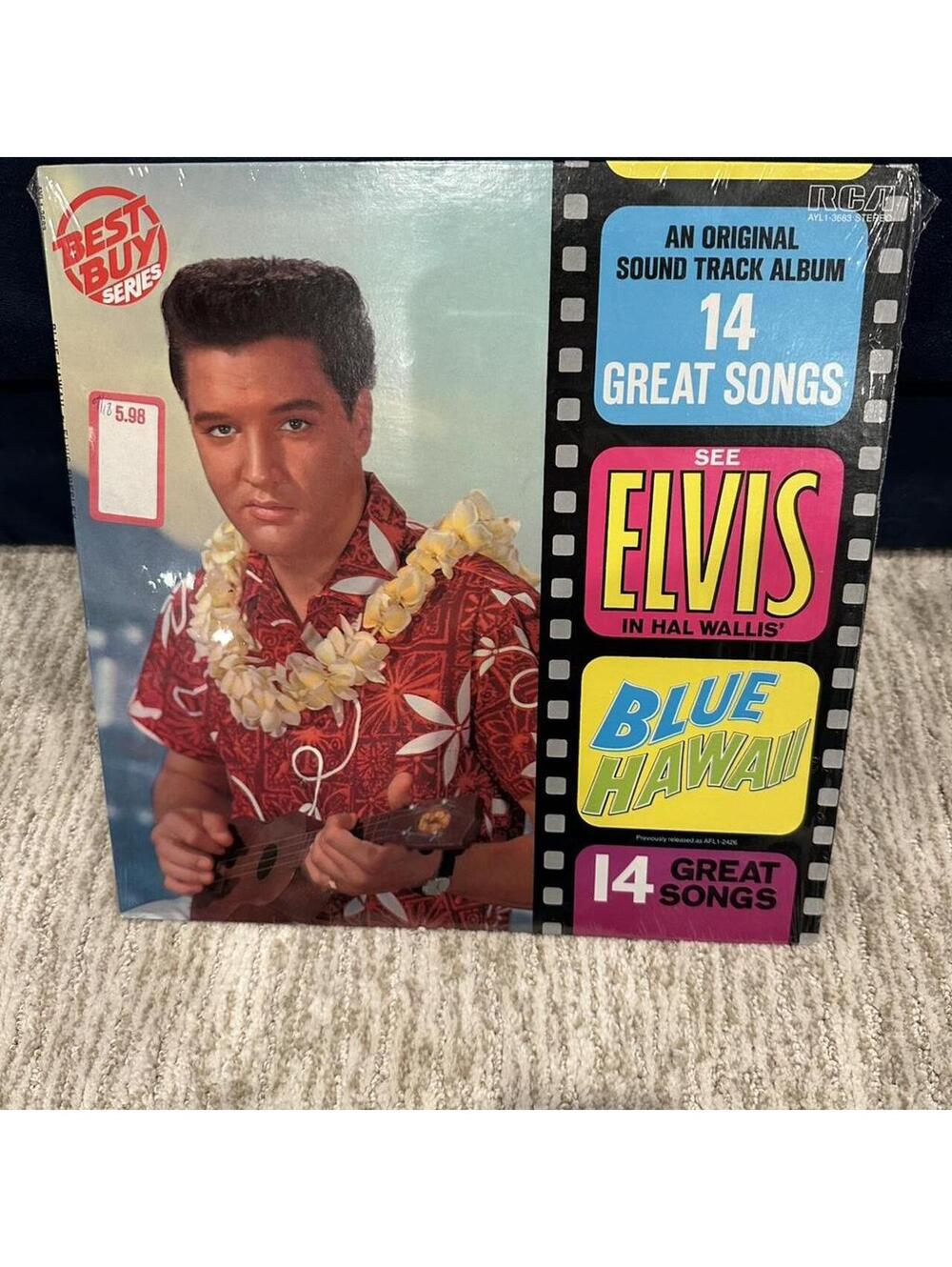Elvis Presley Blue Hawaii soundtrack album